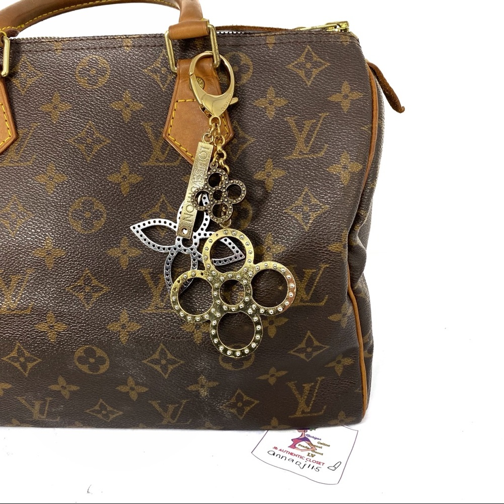 Louis Vuitton Monogram Designed Bag Charm